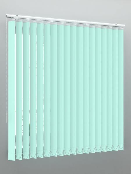 Вертикальные жалюзи голубой